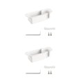 thumbnail image 1 of Youkk Organisateur de Rangement pour Bateau Facile à Installer et Solide Boîte de Rangement Durable Blanc 2Set, 1 of 6