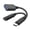 Black, variant on Qonioi USB C OTG Hub, 2-in-1 Type C to USB Adapter with PD Charging, USB C Splitter for Phone Tablet Laptop, Fast Data Transfer and 10W PD Power Delivery Cable