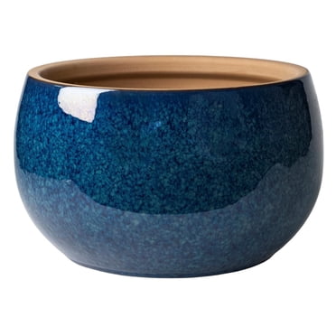 Better Homes & Gardens 12" Ceramic Planter-Teal