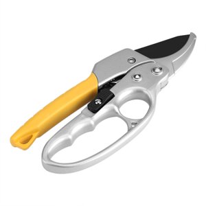 HURRISE High Carbon Steel Pruning Shears Cutter Gardening Plant Scissor Branch Pruner Trimmer Tools, Garden Pruning Shear