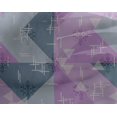 thumbnail image 4 of oneOone Georgette Viscose Fabric Line|Chevron & Triangle Geometric Printed Fabric 1 Yard 42 Inches Wide, 4 of 4