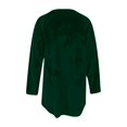 thumbnail image 5 of Timegard Hauts Grande Taille pour Femmes Manches Longues Col en V Échancré Bouton Froncé Tunique Décontractée Habillée, 5 of 5