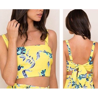 Yumi Kim Haut Porte-Bonheur pour Femme Hello Beautiful Crop Top TTP