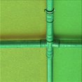 thumbnail image 1 of Ahgly Company Tapis d'Intérieur Lavable en Machine Carré Transitionnel Vert Émeraude, 6 Pieds Carré, 1 of 7