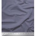 thumbnail image 1 of Soimoi Velvet Fabric Dot & Paisley Print Fabric by Yard 58 Inch Wide, 1 of 3