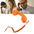 thumbnail image 1 of Combiné Téléphonique pour Téléphone Cellulaire, Combiné Téléphonique Rétro Récepteur de Téléphone Cellulaire Microphone avec Prise 3,5 mm, Récepteur Portatif USB‐C Anti‐radiation pour Téléphone Intelligent IOS, 1 of 7