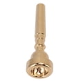 thumbnail image 2 of Embouchure de Trompette, Remplacement d'Embouchure de Trompette Durable Facile à Essuyer Performance Stable pour Instrument de Musique pour Débutants Professionnels Or, 2 of 8