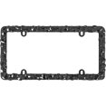 thumbnail image 1 of Cadre de plaque d’immatriculation Cruiser Accessories, noir éblouissant, 1 of 4