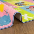 thumbnail image 4 of KC Cubs Playtime Collection ABC Alphabet Animal Educational Learning & Game Area Rug Carpet for Kids and Children Bedrooms and Playroom, 4 of 5