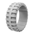 thumbnail image 1 of CHUANK Finger Ring Rubber Band Ring Silicone Rings Tire Pattern Wedding Men Breathable➳-01 green-10, 1 of 9