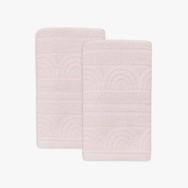 Mainstays Kids 2pk Hand Towel, Soft & Durable, 100% Cotton, Rainbow