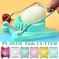 thumbnail image 1 of Iumwxz Kitchen Gadgets Multifunctional Eggs Cutter Kitchen Restaurant Boiled Eggs Cutter Kitchen Tool Kitchen Utensil Set Pink Stainless Steel Holiday Gift Finder, 1 of 4