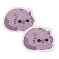 thumbnail image 1 of Oleegame 2PC Ten Dollar Items Cartoon Dish Cloth Compressed Sponge Wipe Dishwashing Sponges Rag For Home Kitchen Pot Dishes Bowls Cleaning Tool Purple, 1 of 3