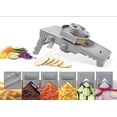 thumbnail image 1 of Starfrit Gourmet Mandoline Avec 6 Lames Interchangeables En Acier Inoxydable, Épaisseur Réglable, Protection Sécurité, Boîtier De Rangement, Va au Lave-Vaisselle, 1 of 5