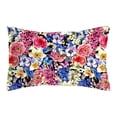 thumbnail image 2 of Flower Flower Pillowcase Gonzo Satin Sateen Pillowcase Summer Cool Digital Printed Children's Pillowcase, 2 of 8