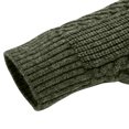 thumbnail image 3 of Chandail Slim Fit pour Hommes, Manches Longues Col Rabattu, Basique Décontracté pour Automne et Hiver, 3 of 9