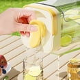 thumbnail image 1 of Boovnll Water Bottles, Cold Kettle Summer Fruit Tea Beverage Can with Built in Faucet Large Capacity Juices Bucket, Bottle, Sports Water Bottle, Water Bottle, 1 of 6