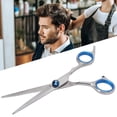thumbnail image 4 of Hairdressing Scissors, Stainless Steel Professional  Blade Portable Hair Cutting Scissors Rust Proof   For Barber Shop For Home Straight Scissors, 4 of 8