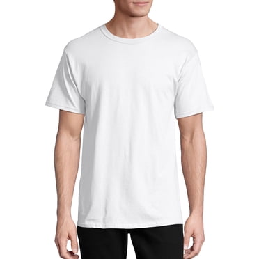 Hanes T-Shirt Essentiel pour Hommes et Femmes Coupe Classique Manches Courtes Coton