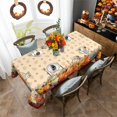 thumbnail image 5 of Fall Tablecloth, Fall Tablecloths for Rectangle Tables, Fall Table Cloths Rectangle 60 x 84 Inch, Autumn Pumpkin Thanksgiving Tablecloth, 5 of 5
