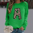 thumbnail image 1 of 2023 Chandail de Mode pour Femmes Rabais de 50 % Liquidation Mode Décontractée Manches Longues Col Rond Imprimé Chandail pour Dames Hauts Blouse, 1 of 3