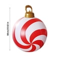 thumbnail image 3 of Birdeem Outdoor Christmas Decorations,Christmas Tree Decorations,Christmas Decoration Ball 60Cm Outdoor Christmas Inflatable Decorated Ball Pvc Inflatable Christmas Ball Christmas Tree Decorations, 3 of 5
