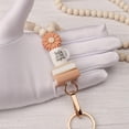 thumbnail image 5 of Meitianfacai Book Coffee And Flower Lanyard With Wooden Beads Tassel Keychain Silicone Flower Charm And Tag Multi-Functional Necklace Strap For Storage And Display, 5 of 5