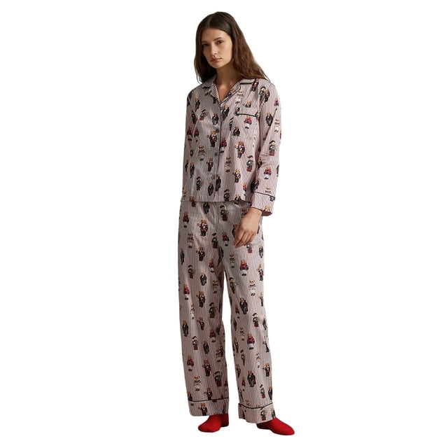 Polo Ralph Lauren Madison Pajama Set - 4P0704 (Bear Red, R2948, S)
