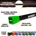 thumbnail image 4 of PRISP Weighted Exercise Workout Bar - Total Body Weight Bar for Home Gym, Fitness, Yoga and Strength Training, 4 of 7