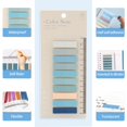 thumbnail image 2 of 2000 Pcs Onglets Autocollants pour Annoter des Livres Notes Autocollantes Transparentes Onglets de Livre pour Classeurs Marqueurs de Page pour Cahiers Onglets Multicolores Inscriptibles et Repositionnables Drapeaux de Livre Onglets Onglets de Bande Onglets d'Index, 2 of 4