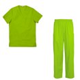 thumbnail image 1 of Men's Scrubs Set Scrub Top and Pants Scrubs Set, 1 of 3