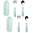 thumbnail image 1 of Child and Toddler Flatware - Kids Utensil Set - Metal Kids Cutlery Set, 1 of 5