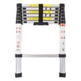 thumbnail image 2 of Extension Ladder, Extension Stair Lightweight Multifunctional Easy Operation 2m Telescoping Aluminum Alloy 330.7 Lb Bearing Capacity  for Repair, 2 of 7