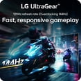 thumbnail image 4 of Refurbished LG UltraGear 24" FHD IPS Gaming Monitor, 120Hz Native, 144Hz Overclock, 1ms Motion Blur Reduction, NVIDIA G-SYNC Compatible, AMD FreeSync, HDR10, sRGB 99%, Slim Stand, Black, 4 of 6