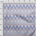 thumbnail image 2 of oneOone Polyester Lycra Fabric Chevron Ikat Print Sewing Fabric BTY 56 Inch Wide, 2 of 4