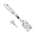 thumbnail image 1 of lionlar Cute ID Card Holder Lanyard with Clip Card Sleeve Accessories Hang Rope Keychain styleG, 1 of 9