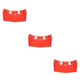 thumbnail image 1 of Transemion for Visor Peak 5-Snap Open Face Spare Parts Replaces Red Type A 3Set, 1 of 6