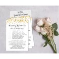 thumbnail image 4 of Inkdotpot Gold ConfettiWhy Do We Do That 50-Pack Bridal Wedding ShowerGameBachelorette Party ActivityGameCards, 4 of 7