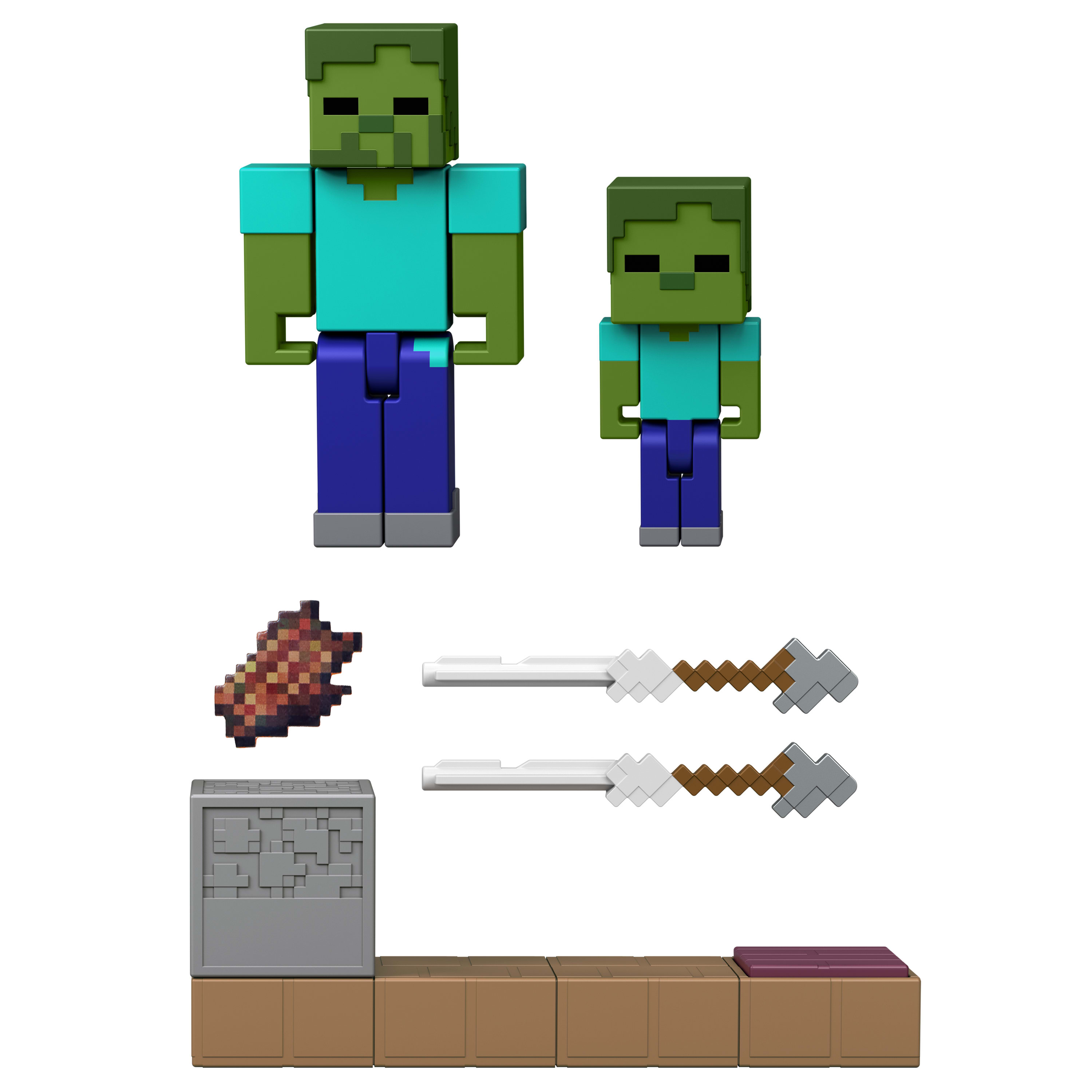Minecraft-Redstone-Charged-Action-Figure-&-Mechanism-Set,-3.25-inch-Scale-Toys-(Characters-May-Vary)