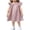 Rose, variante sur NJDVHB Robes d'Hiver pour Tout-Petits, Robe de Princesse pour Fillette, Robe de Fête pour Filles, Robe Décontractée Ample à Manches Volantées Unie pour Enfants, Col Rond, Manches Courtes, Rose, 130