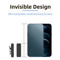 thumbnail image 3 of Microphone Lavalier Sans Fil Clip-on Téléphone Micro Sans Fil Réduction de Bruit -Play Micro Sans Fil pour Enregistrement Vlog Diffusion en Direct Sans Application Nécessaire, 3 of 7
