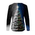 thumbnail image 5 of Costumes de Noël en Solde Mode Femmes Imprimé Manches Confortable Respirant Sweat-Shirt Col Rond Grande Taille pour Femmes, 5 of 5