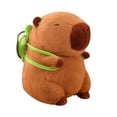 thumbnail image 4 of HILABEE Capybara Stuffed Toy Collectible Comfortable Realistic Capybara Plush Toy with 33cm, 4 of 9