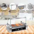 thumbnail image 4 of Giantex Machine à Rouleaux pour Hot-Dogs, 7 Rouleaux Antiadhésifs 18 Machine de Cuisson pour Hot-Dogs et Saucisses, Rôtissoire Commerciale et Domestique pour Hot-Dogs, 4 of 8