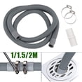 thumbnail image 3 of 1/1.5/2M Washing Machine Dishwasher Drain Waste Hose Extension Pipe, 3 of 3