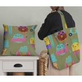 thumbnail image 5 of Soimoi Green Poly Georgette Fabric Beech & Fun Party Fabric Prints By Yard 42 Inch Wide, 5 of 5