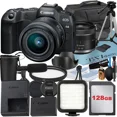 thumbnail image 1 of Canon EOS R8 Appareil Photo Sans Miroir avec Objectif RF 24-50mm + Carte Mémoire 128 Go + Étui + Flash LED + Ensemble d'Accessoires ZeeTech, 1 of 9