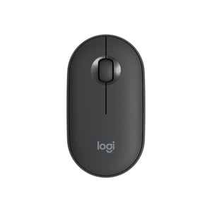 for Logitech Wireless Mouse Mini Optical Tracking 2.4GHz 1000DPI Portable Bluetooth-compatible Mice for PC - Black