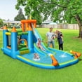 thumbnail image 4 of Costway Bountech Inflatable Water Slide Kids Bounce House Splash Water Pool w/ Blower, 4 of 10