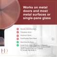 thumbnail image 4 of Haute Decor Attract Magnetic Wreath Hanger - 2 Pack (Copper), 4 of 5